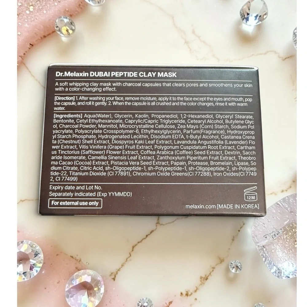 Dr.Melaxin - Dubai Peptide Clay Mask 100g - *NEW!*